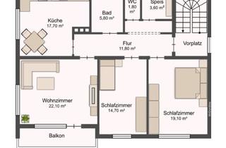 Wohnung mieten in 86643 Rennertshofen, Zuhause mit 3,5 Zimmern in Rennertshofen