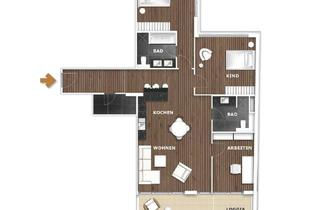 Wohnung mieten in Voßstraße 32, 10117 Mitte, Helle 4-Zimmerwohnung mit Balkon und Terrasse im Herzen von Berlin