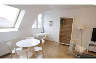 Wohnung mieten in Prenzlauer Berg, 10437 Prenzlauer Berg, Möblierte 2 Zimmer Dachgeschoss-Wohnung mit Balkon im Prenzlauer Berg - frei ab sofort