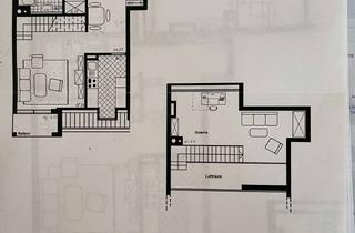 Wohnung mieten in 96047 Bamberg, Geschmackvolle 2,5-Galerie-Wohnung mit Balkon und Einbauküche in Bamberg