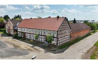 Doppelhaushälfte kaufen in 39624 Güssefeld, Charmantes Wohnensemble – Doppelhaushälfte mit idyllischem 3-Seitenhof