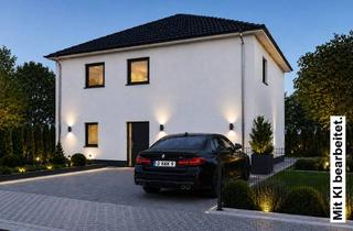 Villa kaufen in 33790 Halle, Neubau mit Grundstück, geplante Stadtvilla mit Bodenplatte, ruhige Innenstadtlage, A+, PV, massiv