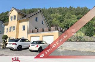 Einfamilienhaus kaufen in 54317 Riveris, Idyllisches Einfamilienhaus mit Garten auf zwei Ebenen, Terrasse & Doppelgarage