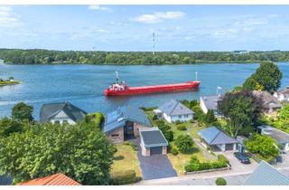 Haus kaufen in 24790 Schacht-Audorf, Energieeffezientes Wohnen in Bestlage – barrierearmer Bungalow direkt am Nord-Ostsee-Kanal