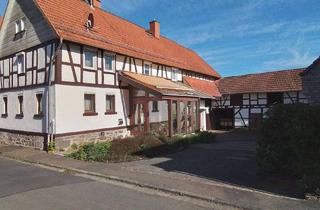 Haus kaufen in 35305 Grünberg, Fachwerkhaus mit Nebengebäude Garten und Brunnen