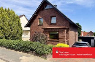 Haus kaufen in 32545 Bad Oeynhausen, Ein Haus - viele Möglichkeiten: Zweifamilienhaus in Südstadtlage
