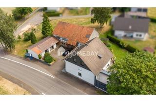 Haus kaufen in 35327 Ulrichstein, Stilvoll saniert, großzügig und naturnah – Einzigartiges Zuhause mit Gartenidylle, Scheune & Garagen