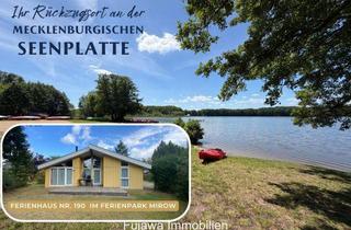 Haus kaufen in Seeschwalbenstraße 190, 17252 Mirow, Ebenerdiges Ferienhaus im Ferienpark Mirow - Ihr Rückzugsort für 199.900 EUR Käuferprovisionsfrei