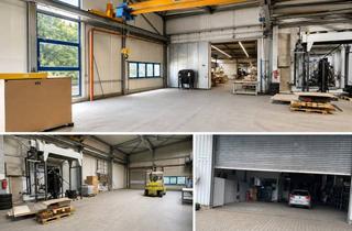 Gewerbeimmobilie mieten in Bahnhofstraße 110, 42551 Velbert, Funktionale Produktionshalle in Velbert: Gut gepflegte Gewerbefläche