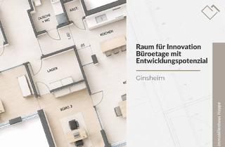 Gewerbeimmobilie kaufen in 65462 Ginsheim-Gustavsburg, Großzügige Büroetage mit Entwicklungspotenzial in Ginsheim