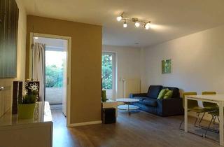 Immobilie mieten in Maienweg 319, 22335 Ohlsdorf, Moderne 1,5 Zimmer-Whg. mit kl. Terrasse. Grenze HH-Fuhlsbüttel, Nh. U-Bahn, Alsterlauf u. Flughafen