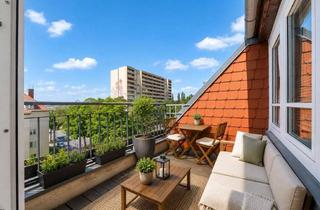 Wohnung kaufen in 13507 Tegel, Lichtreiche Dachgeschosswohnung in grüner Lage nahe dem Tegeler See!