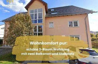Wohnung kaufen in 07745 Winzerla, Wohnkomfort pur: 3-Raum-Wohnung mit zwei Balkonen in Jena Ammerbach