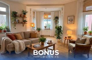Wohnung kaufen in 01157 Briesnitz, Erstbezug nach Sanierung: Helle 4-Zimmer-Altbauwohnung mit Lichterker & Stellplatz