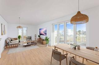 Wohnung mieten in 76297 Stutensee, Lichtdurchflutete 3-Zimmer Neubauwohnung mit großem Balkon inkl. Tiefgaragenstellplatz