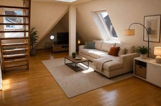 Wohnung mieten in Kaiserstr. 87, 72764 Reutlingen, Gemütliche 2-Zimmer-Dachgeschosswohnung mit Stellplatz in Reutlingen