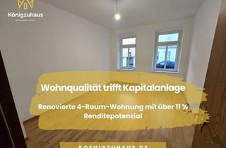Anlageobjekt in 07548 Debschwitz, Attraktive Investmentchance: stilvolle 4-Raum-Wohnung in Gera