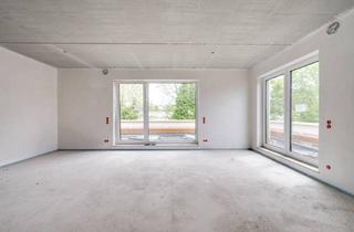 Wohnung kaufen in 80995 München, AIGNER - Neubau: Lichterfülltes Familiendomizil mit Dachterrasse im Münchner Nordwesten