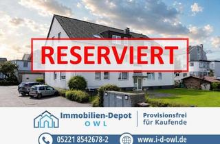 Wohnung kaufen in 32545 Bad Oeynhausen, Ruhig und zentral: 2,5-Zimmer-ETW mit Südsüdostbalkon sowie Stellplatz