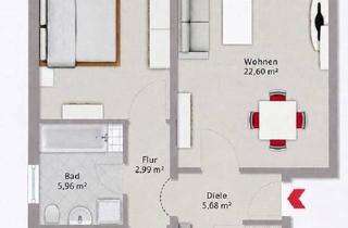 Wohnung kaufen in 96191 Viereth-Trunstadt, Viereth-Trunstadt - 3-Zimmer Erdgeschosswohnung mit Garage, Keller & Terrasse
