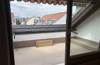 Wohnung kaufen in 83026 Happing, Tolle Dachterrassenwohnung mit Blick in die Berge!