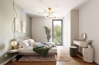 Wohnung kaufen in 10827 Schöneberg, STEGLITZ: WOHNEN im GRÜNEN: ERSTBEZUG im LUXUS Neubau: QNG und KFW: 2-3-Zi-Whg im 1. OG mit ca 67 m²