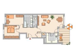 Wohnung kaufen in Siemensstraße 22, 61118 Bad Vilbel, Wohnen wie im eigenen Haus: Moderne 3-Zimmer-Gartenwohnung mit Kamin & großer Terrasse