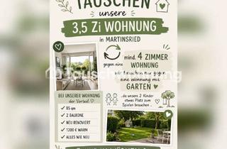 Tauschwohnungen in Röntgenstraße, 82152 Planegg, Tauschwohnung: 3,5-Zimmer-Wohnung in Planegg, 89 m², 800€