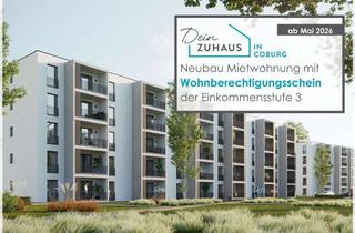 Wohnung mieten in Brockardtstraße 3a, 96450 Coburg, 2- Zimmer Wohnung für Personen mit Wohnberechtigungsschein der Einkommensstufe 3