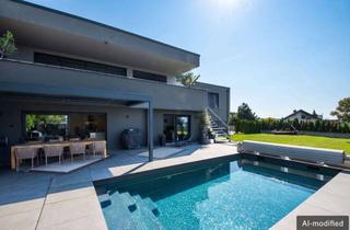 Villa kaufen in 63801 Kleinostheim, Architektonisches Meisterwerk – Eine Villa, die Design, Luxus und Lebensgefühl neu definiert!