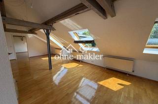 Lofts mieten in 70372 Stuttgart, Provisionsfrei! Offenes Wohnen im Kurpark – helle 2,5-Zimmer- Dachwohnung mit Loftcharakter