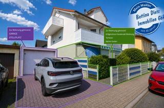 Wohnung kaufen in 63843 Niedernberg, DIETZ: Frei werdende 4-5-Zimmer Maisonettewohnung mit Terrasse, Garage und Grünfläche in Niedernberg