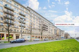 Wohnung kaufen in 10243 Berlin, IMMOBERLIN.DE - Charmante Altbauwohnung mit Balkon + Lift in gefragter Lage
