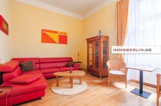 Wohnung kaufen in 10963 Berlin, IMMOBERLIN.DE - Charmant in Ruhelage! Feine Altbauwohnung beim Gleisdreieck Park