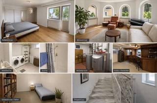 Haus mieten in 80999 Allach-Untermenzing, Exklusiv modernisiertes DHH mit offenem Wohnkonzept, großem Garten und hochwertiger Auss