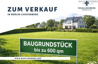 Grundstück zu kaufen in 13053 Alt-Hohenschönhausen (Hohenschönhausen), Offen für Angebote! Attraktive Baugrundstücke in Hohenschönhausen – zentrale Lage mit Potenzial