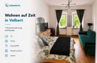 Immobilie mieten in Voßnacker Str., 42555 Velbert, Möblierte 1-Zimmerwohnung Velbert - Wohnen auf Zeit Wuppertal