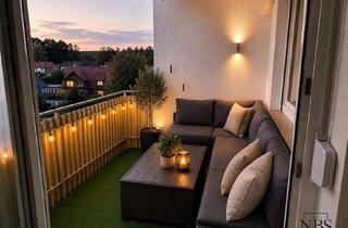Wohnung kaufen in 84478 Waldkraiburg, Attraktive Kapitalanlage: Renovierte 3-Zimmer-Wohnung mit Balkon, Küche & Fernblick