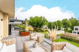 Penthouse kaufen in Lindenstraße 26, 12527 Schmöckwitz, Penthouse am Wasser mit eigenem Bootssteg – E-Boot inklusive, Dachterrasse, Kamin, Klimaanlage