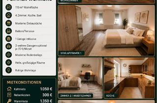 Wohnung mieten in Mangelhauser Straße 18, 66265 Heusweiler, Wohnen mit Charakter: 4-Zimmer-Wohnung in Heusweiler
