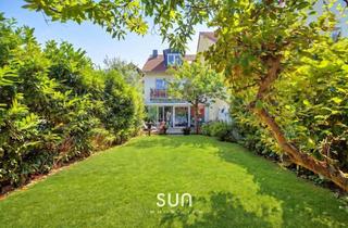 Haus kaufen in 60437 Kalbach, VON GARTENIDYLLE UMGEBEN, VON LANDSCHAFT GEPRÄGT - 147 m² RMH in Feldrandnähe Kalbach-Riedbergs