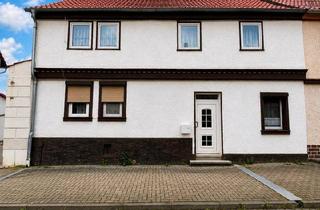 Haus kaufen in 38828 Wegeleben, Wegeleben - Histor. Fachwerkhaus mit Garten + Nebengelass - sofort bewohnbar