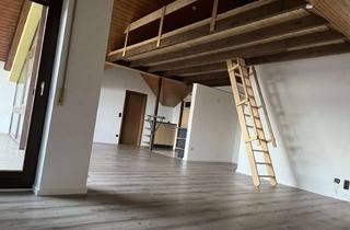Wohnung mieten in 72401 Haigerloch, Gepflegte, freundliche 2,5-Raum-DG-Studiowohnung mit EBK und zwei Balkonen in Haigerloch