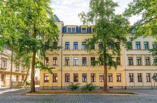Wohnung mieten in Hans-Sachs-Straße 38, 01129 Pieschen-Nord/Trachenberge, Frisch renovierte Altbauwohnung. Nagelneue EBK und Designbelag, Balkon, Wanne, etc.