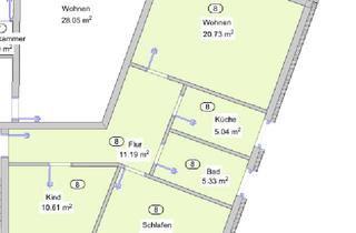 Wohnung mieten in Ringstr. 99, 68623 Lampertheim, 3 ZKB mit Balkon