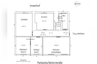Tauschwohnungen in Katenweide, 20539 Veddel, Tauschwohnung: 85qm/4 Zimmer in 2. OG (Saga) auf der Veddel