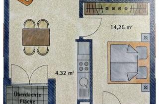 Wohnung mieten in Rankestraße 47, 85051 Ingolstadt, Ruhiges Wohnen am Luitpoldpark – moderne 2-Zimmer-Wohnung mit eigenem Garten & Stellplätzen