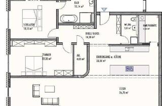 Penthouse mieten in Kupfermühlenweg, 21509 Glinde, Neubau-Erstbezug: Penthouse-Wohnung mit Balkon und EBK in Glinde