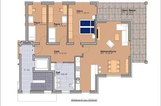Wohnung mieten in Am Hain, 33758 Schloß Holte-Stukenbrock, Großzügige Wohnung mit großem überdachten Balkon in Schloß Holte-Stukenbrock