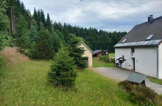 Haus kaufen in Zeughauser Straße, 08262 Morgenröthe-Rautenkranz, Freistehendes EFH, großes teilbares Grundstück mit viel Grün und herrlicher Natur
